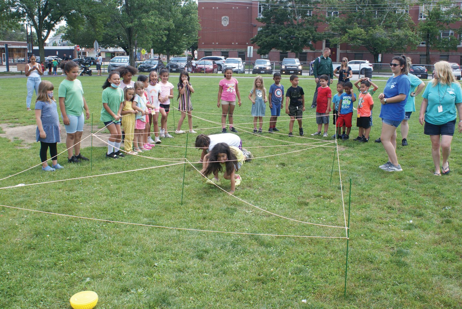 HANDLING OBSTACLES: Learning how to handle obstacles in life is just one lesson learned in summer camp. Students were challenged to an obstacle course during Kidpalooza celebration, marking an end to the six-week summer Camp XL program.  